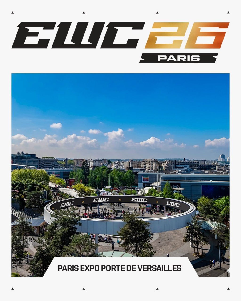 EWC 2026 to be held at Paris Expo Porte de Versailles