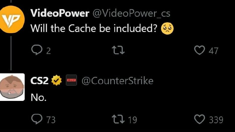 Cache will not be in the new CS2 season, Valve confirms