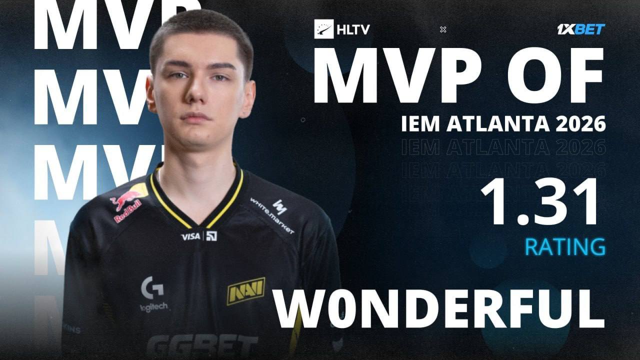NAVI win IEM Atlanta 2026 with w0nderful named MVP